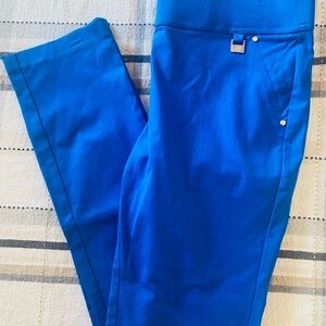 Rafaella Women's Straight Leg Pants in Vibrant Blue